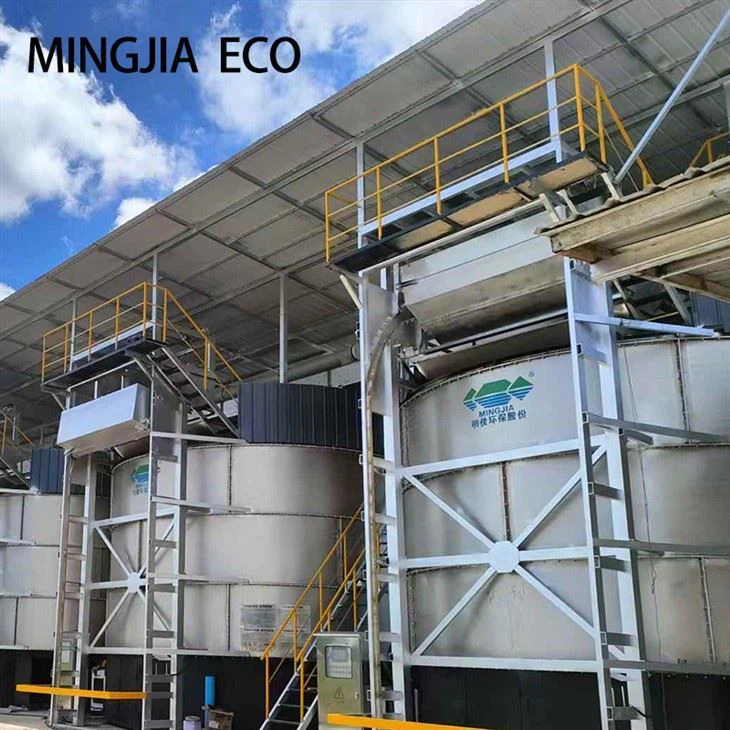 Máquina de fermentación de desechos animales