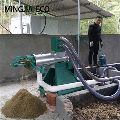 Máquina de desagüe de estiércol de vaca