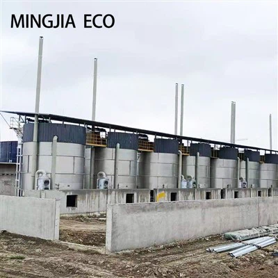 Tanque de fermentación de lodo urbano