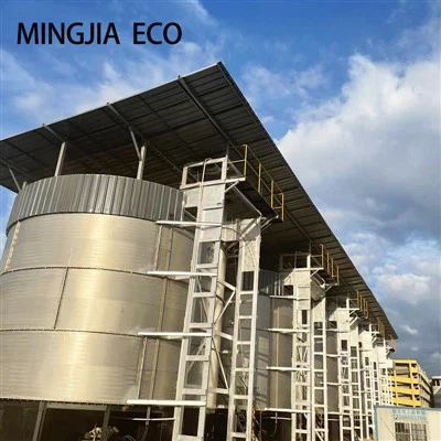 Tanque de compost de residuos agrícolas